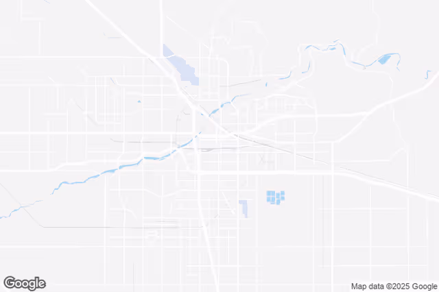 Map of Bakersfield, CA